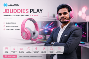 jlab jbuddies play gaming wireless kids headset
